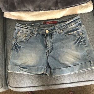 Cute Summer Jean Shorts. Size 7/8. P&P Casual